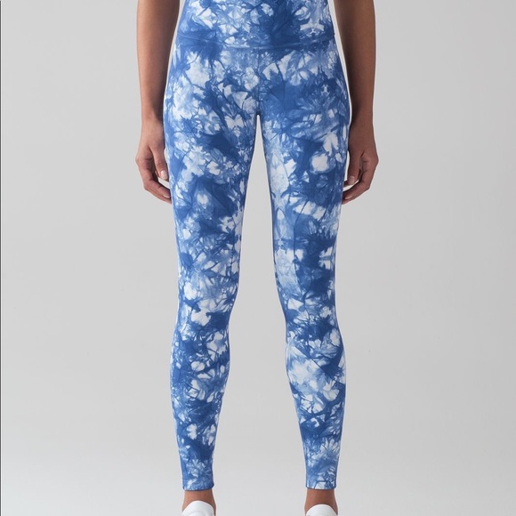 lululemon athletica Pants - NEW lululemon Wunder Under Tight *Shibori Tie Dye